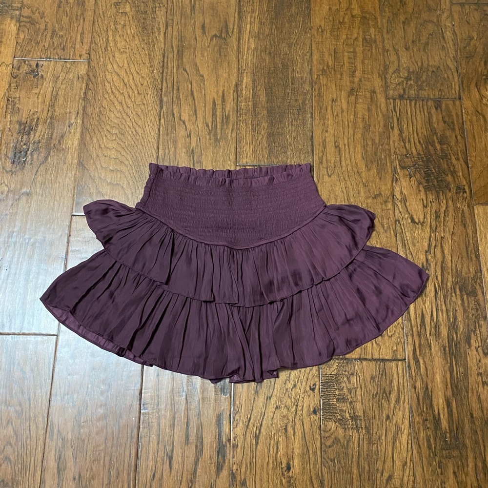 Purple skirt fabrik boutique size M